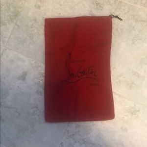 Christian louboutin dust bag